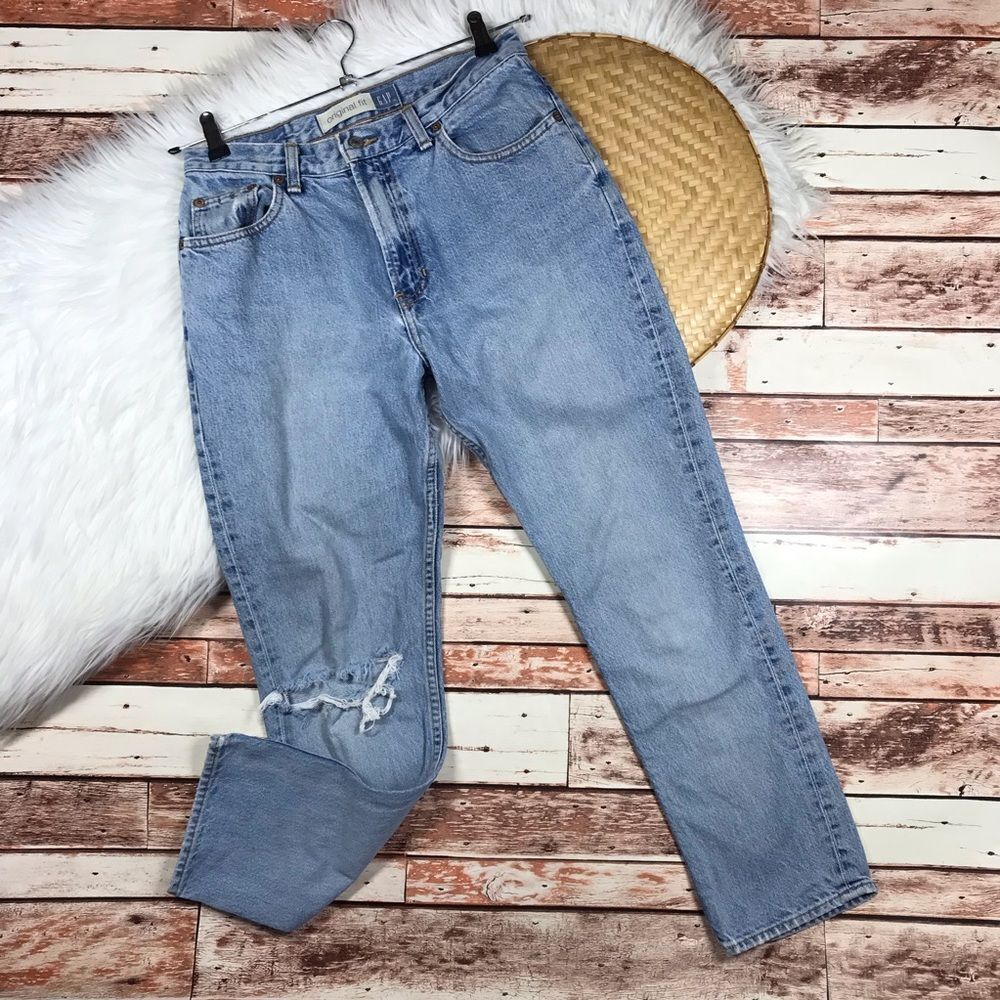 Vintage 90s Gap Original Fit High Waisted Jeans
